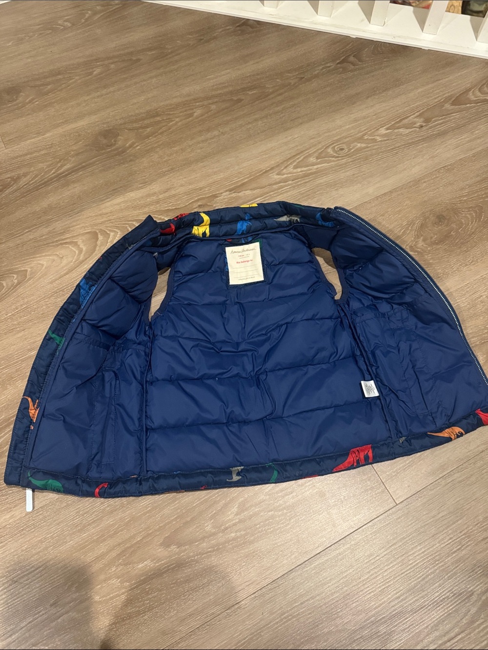 Hanna Andersson Kids Boys Dino Puffer Vest Down Feather 110cm 5Y Blue
Kidcore - Picture 3 of 4